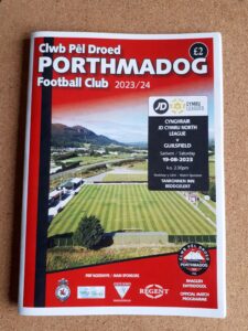 Porthmadog FC vs Guilsfield FC Match Programme