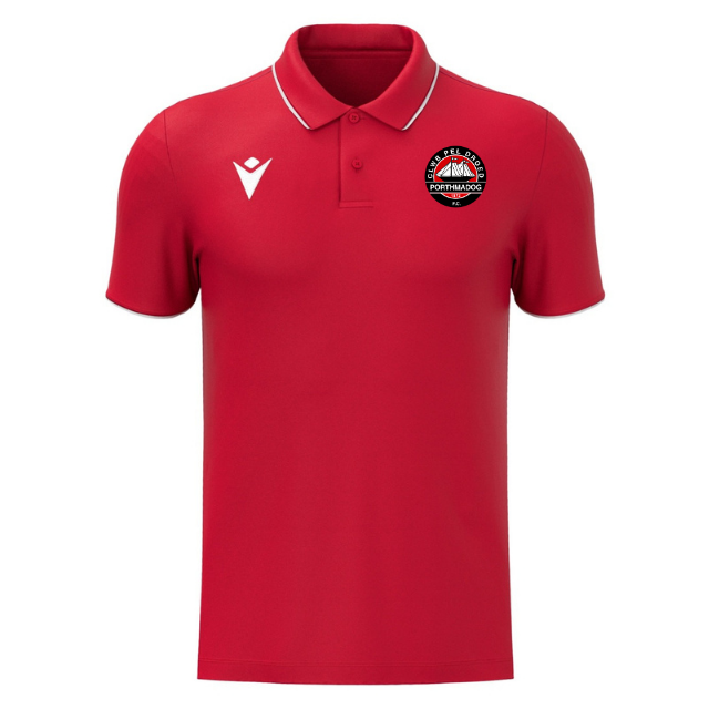 Porthmadog FC Red Polo Shirt