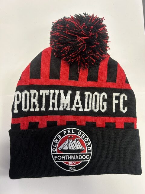 Porthmadog FC Official Bobble Hat